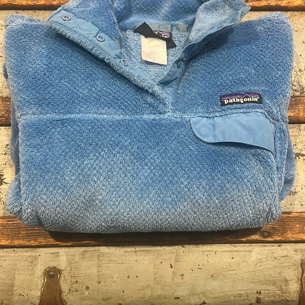 Patagonia Blue Crew Neck Sweater